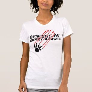 T-shirt Prenez garde du blaireau de miel