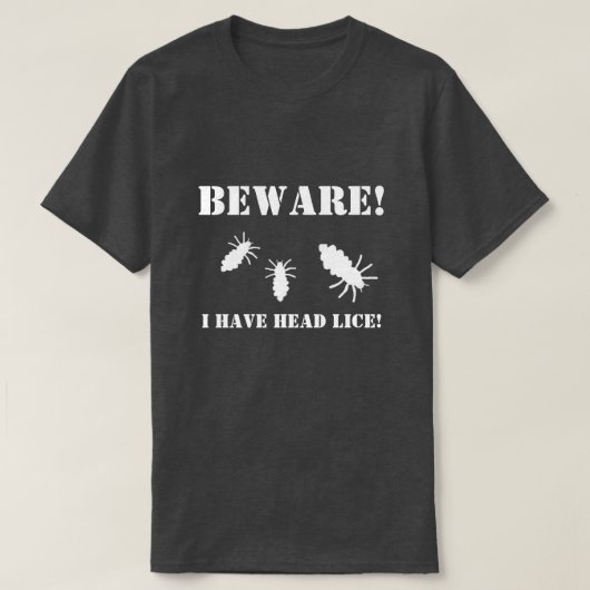 T-shirt Prenez garde du headlice (Design devant)