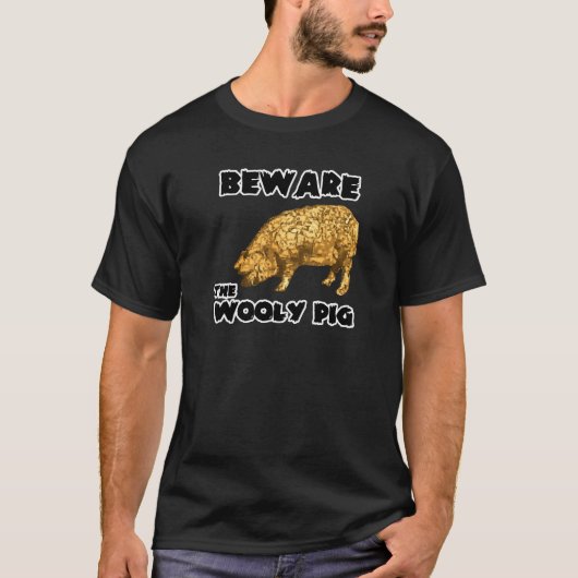 T-shirt Prenez garde du porc Wooly (Devant)