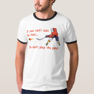 T-shirt Prenez la chaleur - hockey