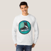 T-shirt Prenez-le à la glace (Devant entier)