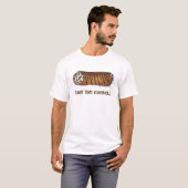 T-shirt Prenez le Cannoli Italian Bakery Pâtisserie Chef F (Devant entier)