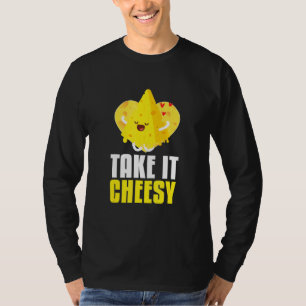 T-shirt Prenez-Le Cheesy I Lait Alimentation Fromage Laiti