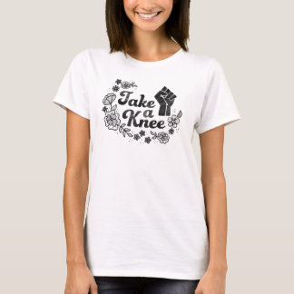 T-shirt Prenez un genou/#takeaknee/moi suis avec