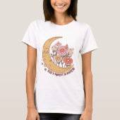 T-shirt Prenez un moment pour respirer - boho super lune f (Devant)