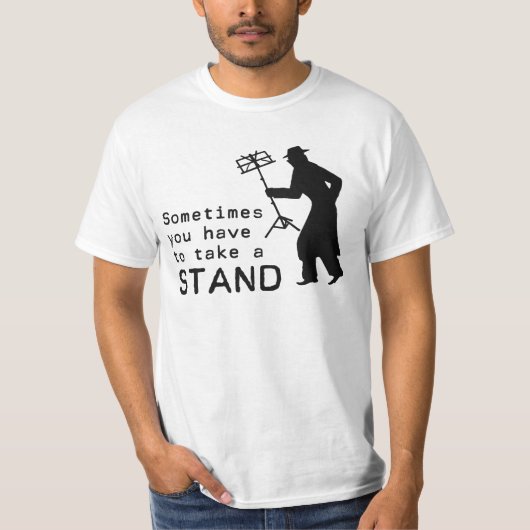 T-shirt Prenez un support (Devant)