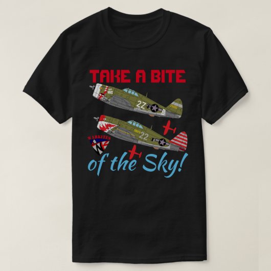 T-shirt Prenez une bouchée du ciel II (Design devant)