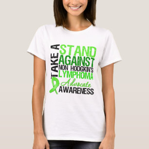 T-shirt Prenez une position contre le lymphome non