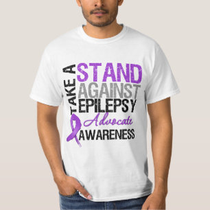 T-shirt Prenez une position contre l'épilepsie