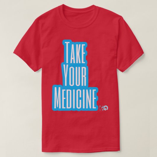 T-shirt Prenez votre Medicine Hipster Golf (Design devant)