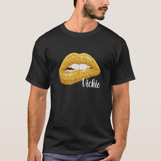 T-shirt Prénom Vickie (Devant)