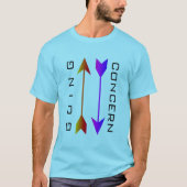 T-shirt "Préoccupation" (Devant)