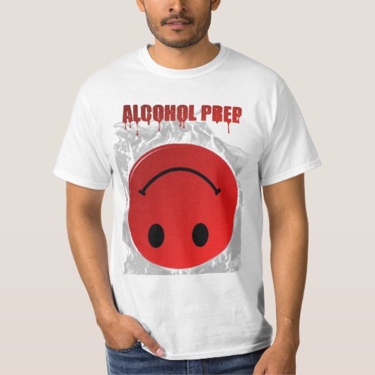T-shirt Préparation d'alcool (Devant)
