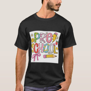 T-shirt Préparation de rentrée scolaire Coquette Préscolai