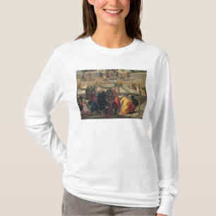 T-shirt Préparation pour l'affichage de feu d'artifice