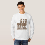 T-shirt Préparation pour l'alpacalypse (Devant entier)