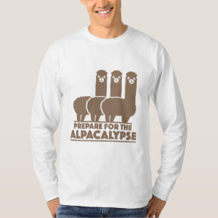 T-shirt Préparation pour l'alpacalypse