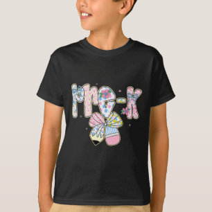 T-shirt Préparation retour à l'école floral pré-maternelle