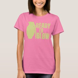 T-shirt Préparez pour souffler