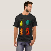 T-shirt Préparez Uranus pour la conception d'humour intell (Devant entier)