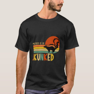 T-shirt Préparez-Vous À Être Skunked Cribbage Amateurs Vin