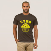 T-shirt Préparez-vous à impressionner, Macho Hommes Stud C (Devant entier)