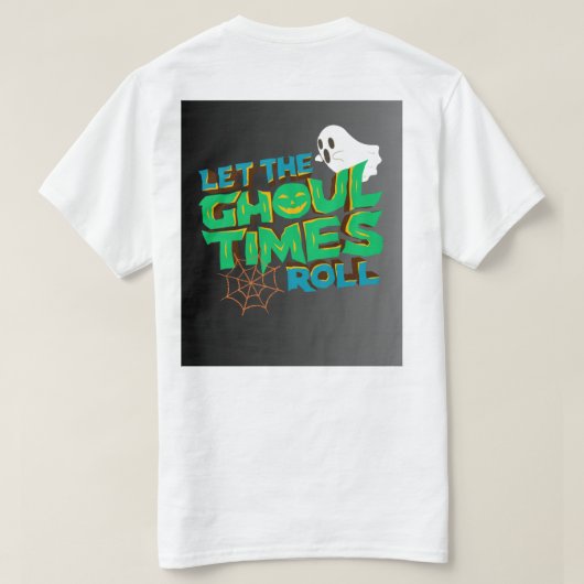 T-shirt Préparez-vous à libérer les vibrations effrayantes (Design dos)