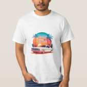 T-shirt Préparez-vous à rocher la promenade en style avec  (Devant)