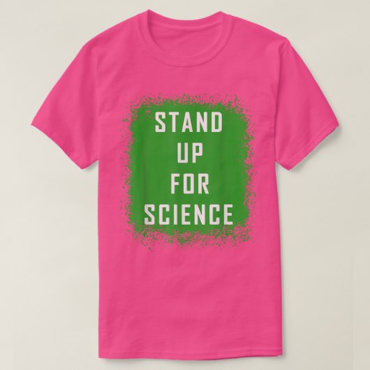 T-shirt Préparez-vous pour la science Mettre fin aux combu (Design devant)