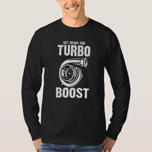 T-shirt Préparez-Vous Pour Turbo Boots Mécanique (Devant)