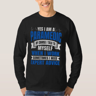 T-shirt Préposé à l'ambulance de secouriste Technicien méd