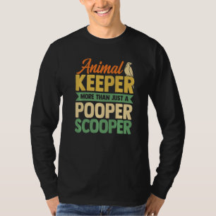 T-shirt Préposé aux animaux plus qu'un simple nettoyeur d'