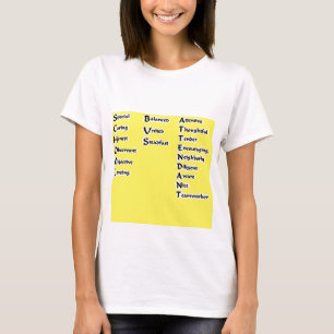 T-shirt Préposé d'autobus scolaire
