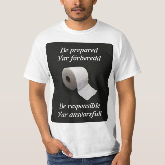 T-shirt — Prepper (Voorkant)