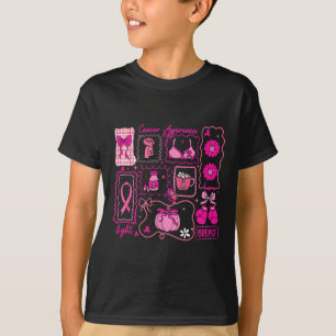 T-shirt Preppy En Octobre Nous Portons Pink Breast Cancer