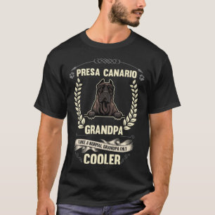 T-shirt Presa Canario Grand-Père Comme Un Grand-Père Norma