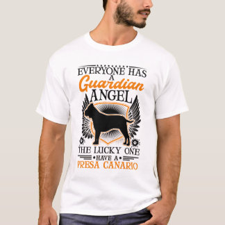 T-shirt Presa Canario Guardian Angel Dogo