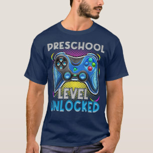 T-shirt Preschool Level Unlocked Video Games Kids Back To 