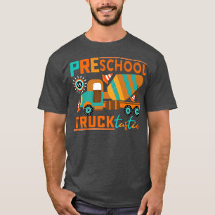 T-shirt Préscolaire Est Tructastic Mignonne Camion Préscol