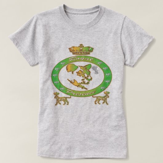 T-shirt Présence royale (femmes) (Design devant)