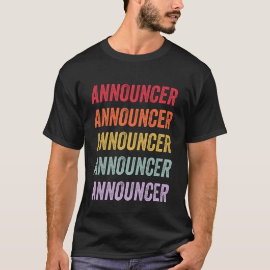 T-shirt Présentateur (Devant)
