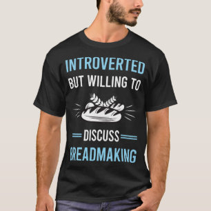T-shirt Présentation de la fabrication de pain de pain