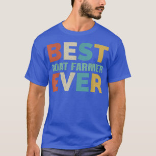 T-shirt Présentations rétro pour chèvre Vintage meilleur c