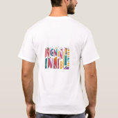 T-shirt présenté comme "In-connive-able" (Dos)