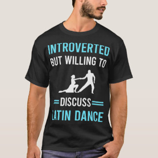 T-shirt Présenté Danseur de danse latine