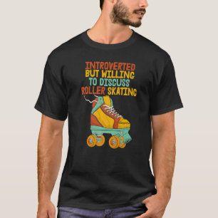 T-shirt Présenté Femmes Patinage Rolling Chaussures Annive