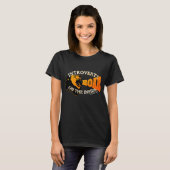 T-shirt PRÉSENTE ROAR SUR L'INTÉRIEUR Introverted (Devant entier)