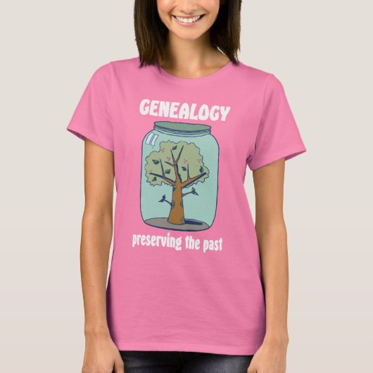 T-shirt Préserver le passé (Devant)