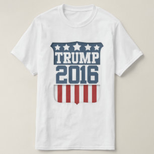 T-shirt Président 2016 bouclier de Donald Trump