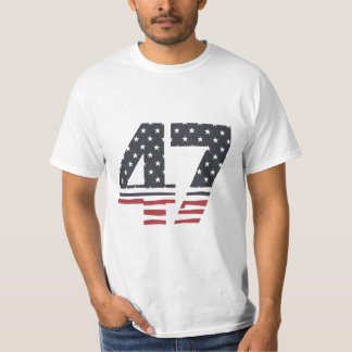 T-shirt Président 47 | 47e président des états-unis